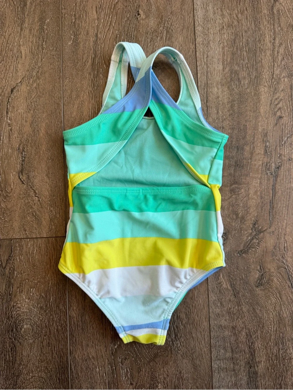 GAP Striped One-Piece Swimsuit Baby Size 12-18 Months
